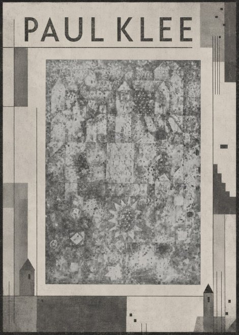 Paul Klee Town and Country No6 - Poszter