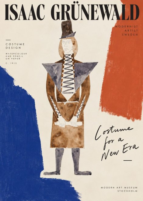 Isaac Grünewald Costume Design XIII No5 - Poszter
