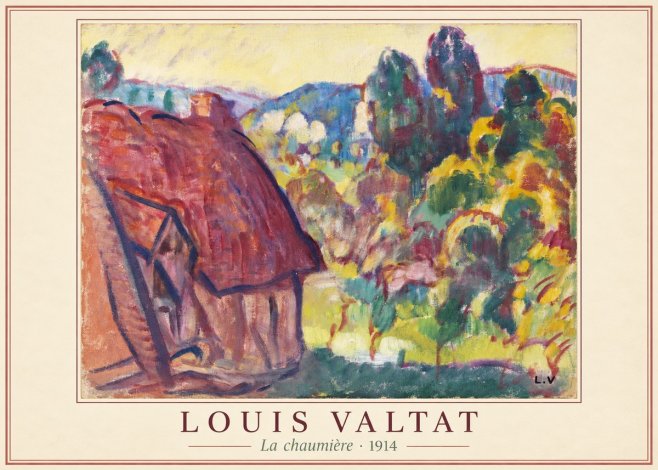 Louis Valtat La Chaumière No2 - Poszter