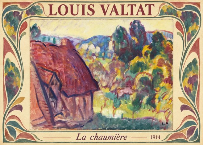 Louis Valtat La Chaumière No4 - Poszter