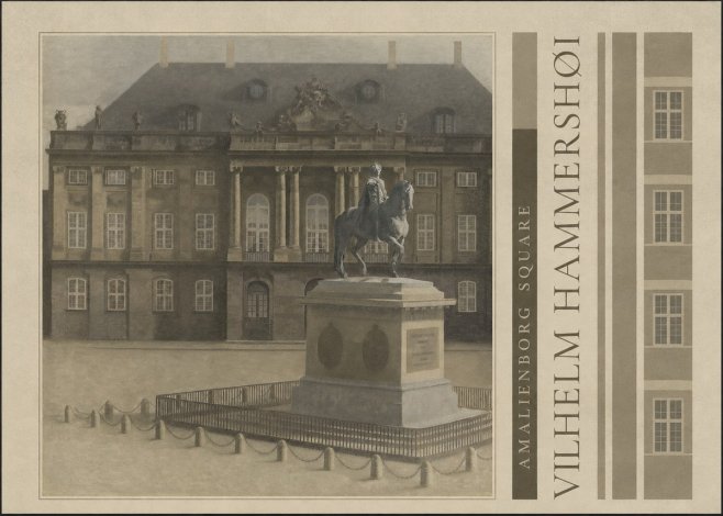 Vilhelm Hammershøi Amalienborg Square II No2 - Poszter