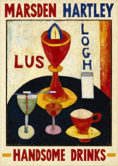 Marsden Hartley Handsome Drinks No1 - Poszter