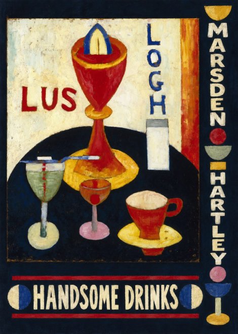 Marsden Hartley Handsome Drinks No5 - Poszter