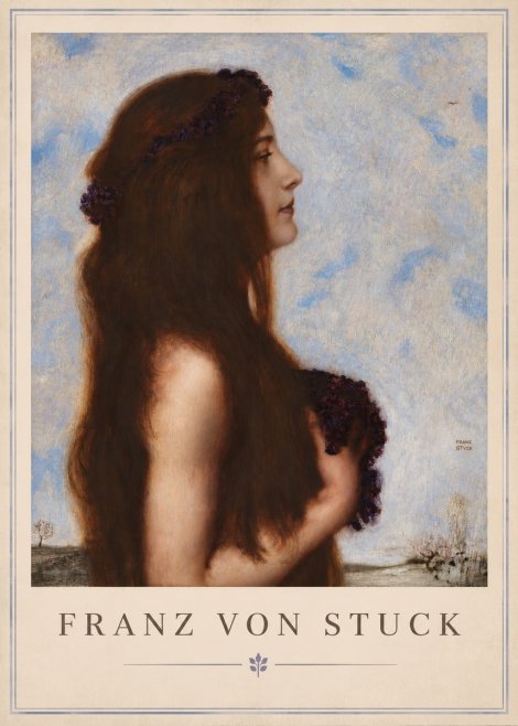 Franz von Stuck Frühlingsreigen No3 - Poszter