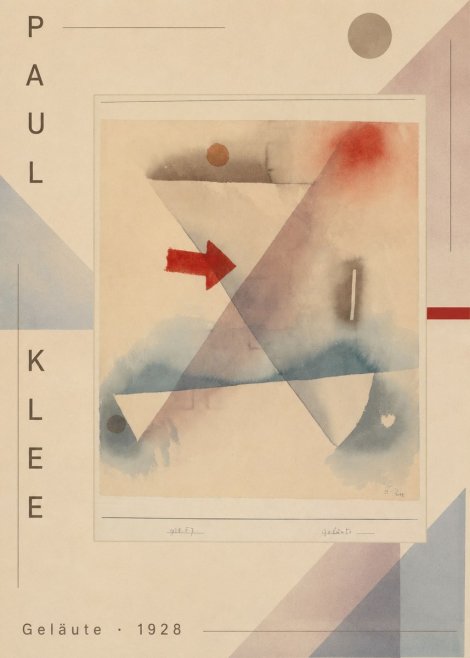 Paul Klee Geläute No2 - Poszter