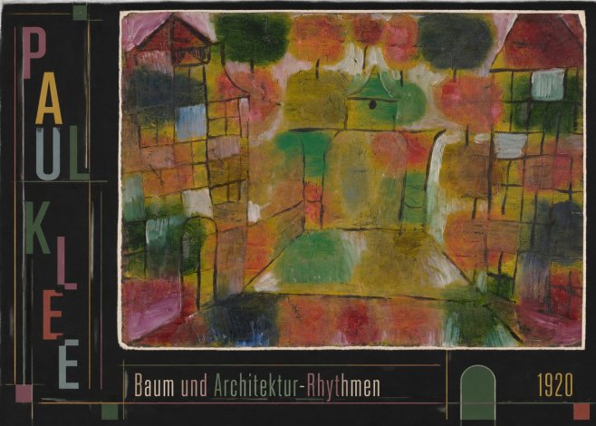 Paul Klee Baum Und Architektur-rhythmen No3 - Poszter