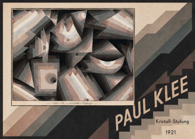 Paul Klee Kristall-stufung I No3 - Poszter