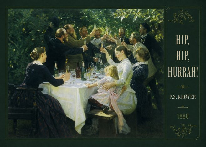 P.S. Krøyer Hip, Hip, Hurrah! No2 - Poszter
