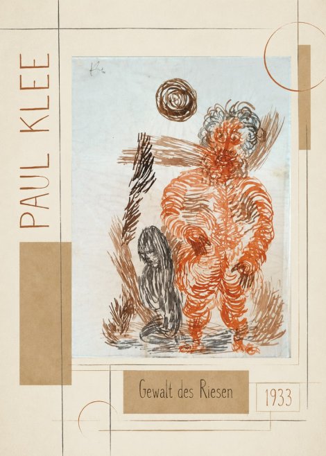 Paul Klee Gewalt Des Riesen II No2 - Poszter