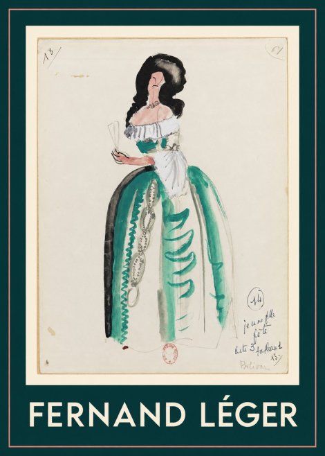 Fernand Léger Jeune Fille En Fête (Costume Design) No1 - Poszter