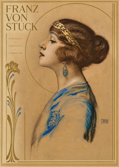 Franz von Stuck Head of a Girl No6 - Poszter