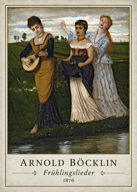 Arnold Böcklin Frühlingslieder No1 - Poszter