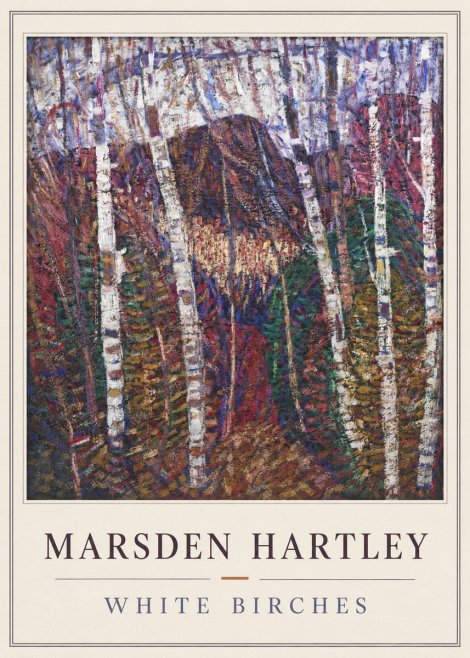 Marsden Hartley White Birches No4 - Poszter