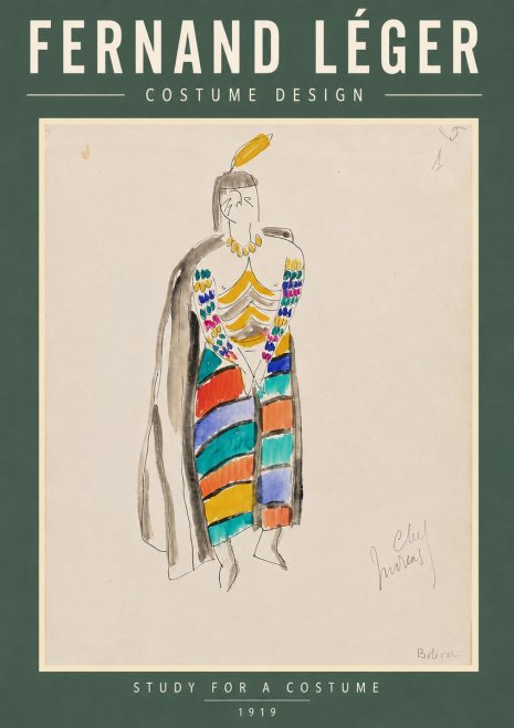 Fernand Léger Chef Moreau No3 - Poszter