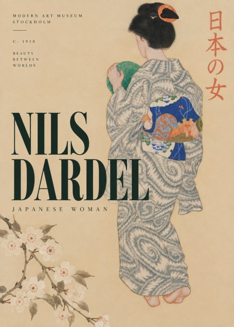Nils Dardel Japanese Woman No4 - Poszter