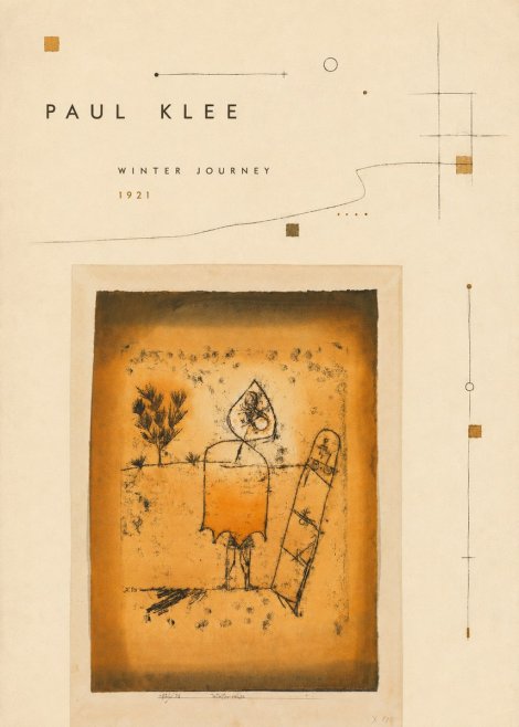 Paul Klee Winter Journey No3 - Poszter