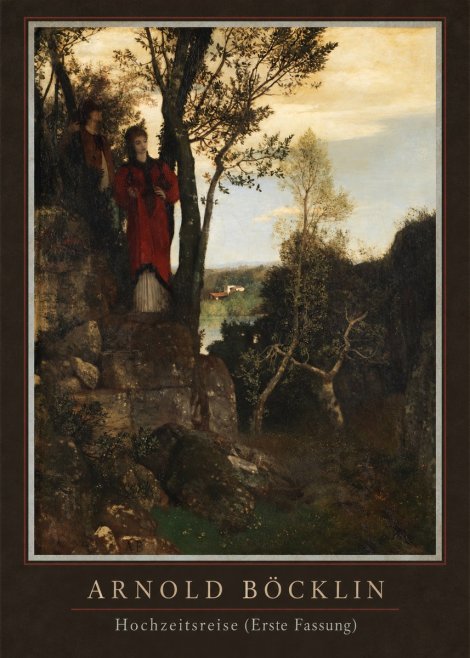 Arnold Böcklin Hochzeitsreise (Erste Fassung) No4 - Poszter