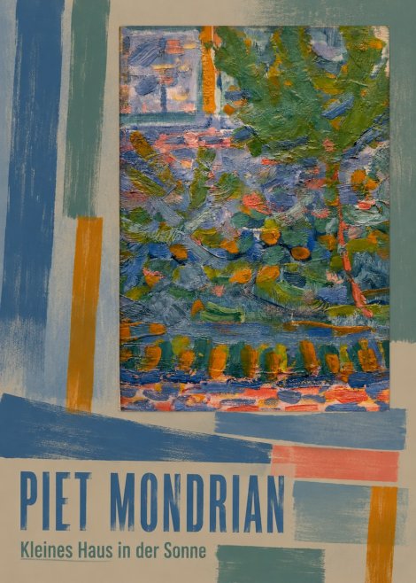 Piet Mondrian Kleines Haus in Der Sonne III No5 - Poszter