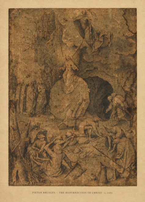 Pieter Bruegel The Resurrection of Christ No5 - Poszter