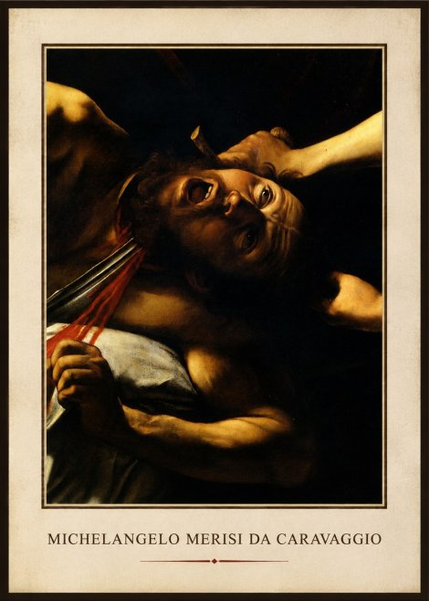 Michelangelo Merisi da Caravaggio David with the Head of Goliath IV No6 - Poszter
