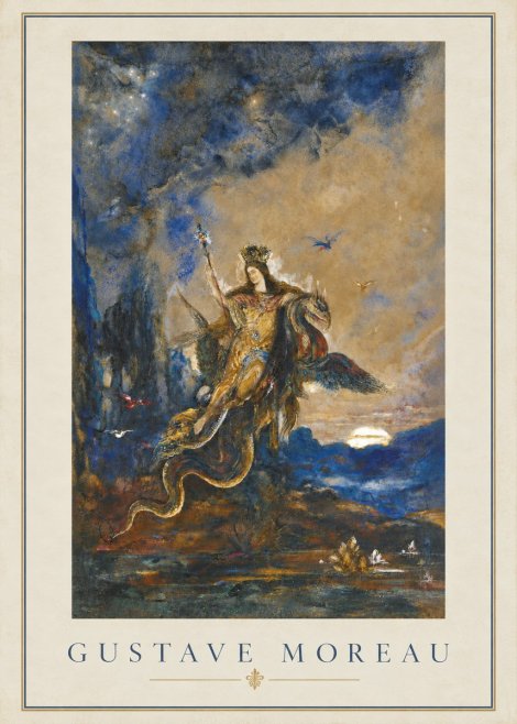 Gustave Moreau Les Fées No2 - Poszter