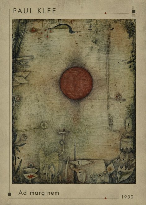 Paul Klee Ad Marginem No1 - Poszter