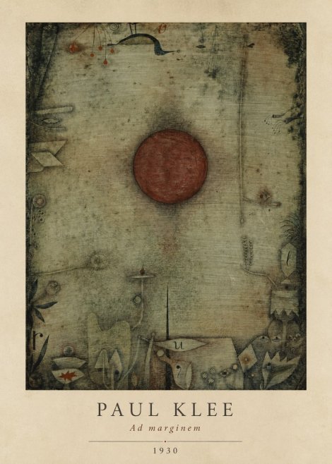 Paul Klee Ad Marginem No5 - Poszter
