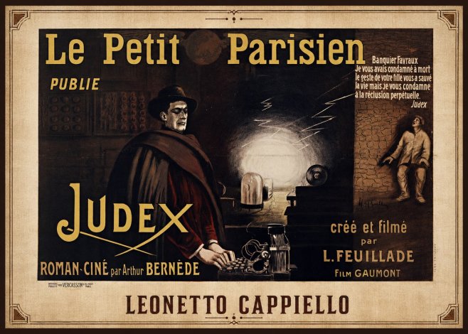 Leonetto Cappiello Judex No1 - Poszter