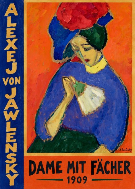 Alexej von Jawlensky Dame Mit Fächer No2 - Poszter