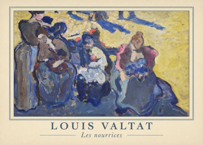 Louis Valtat Les Nourrices No3 - Poszter