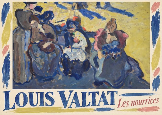 Louis Valtat Les Nourrices No4 - Poszter
