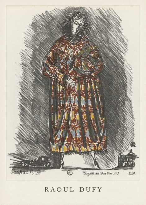 Raoul Dufy Croquis N. Viii No6 - Poszter