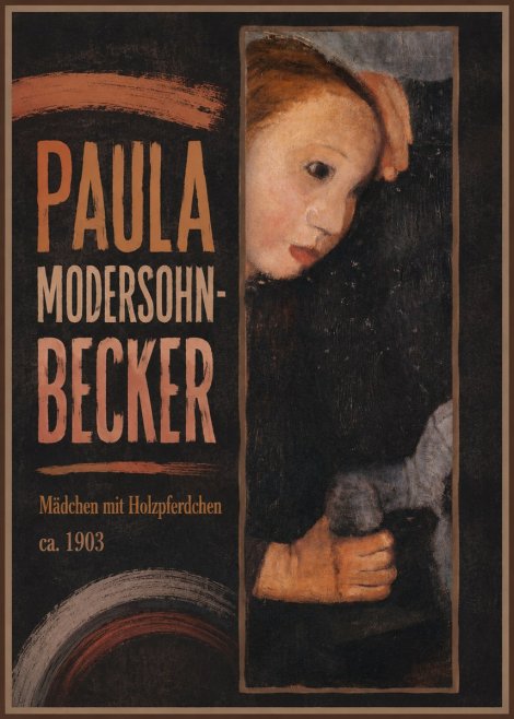Paula Modersohn-Becker Mädchen Mit Holzpferdchen No3 - Poszter
