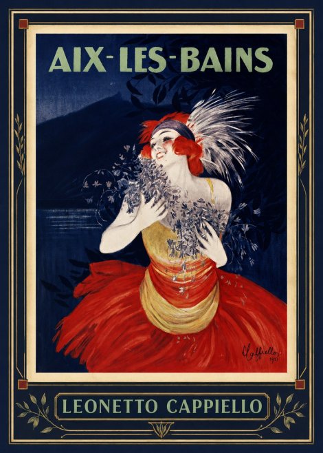 Leonetto Cappiello Aix-les-bains No1 - Poszter