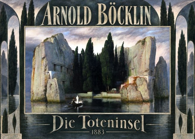 Arnold Böcklin Die Toteninsel VII No5 - Poszter