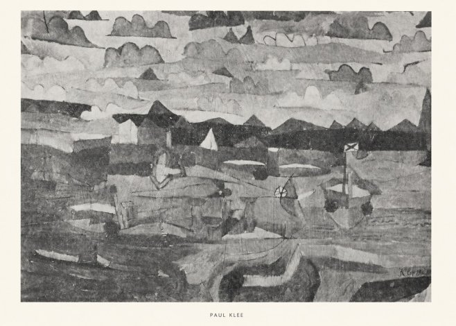Paul Klee Coastal Landscape No6 - Poszter