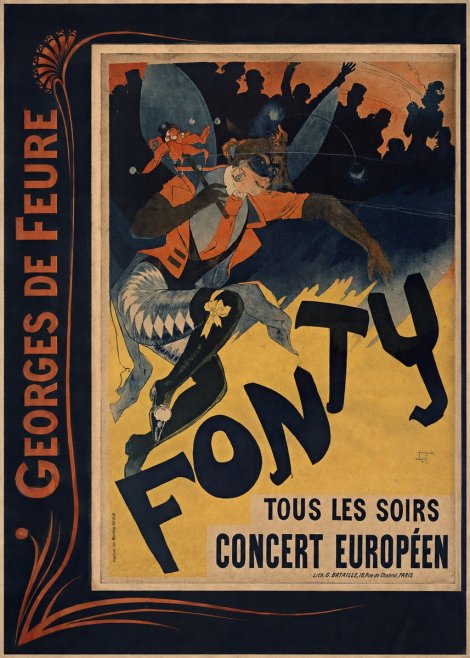 Georges de Feure Fonty II No2 - Poszter