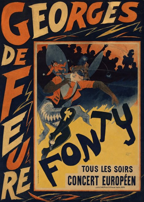 Georges de Feure Fonty II No5 - Poszter