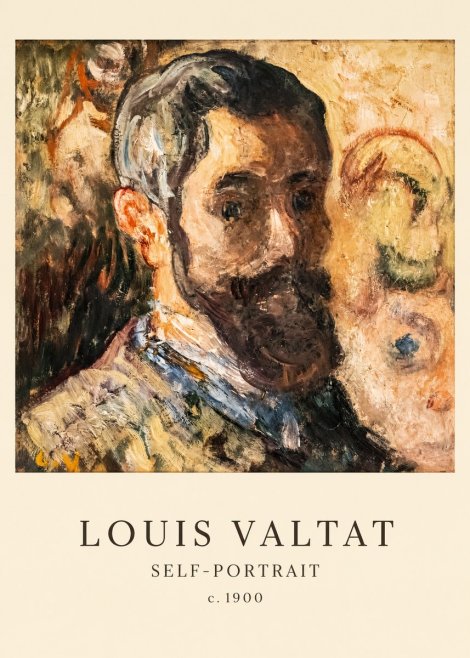 Louis Valtat Self-portrait No6 - Poszter