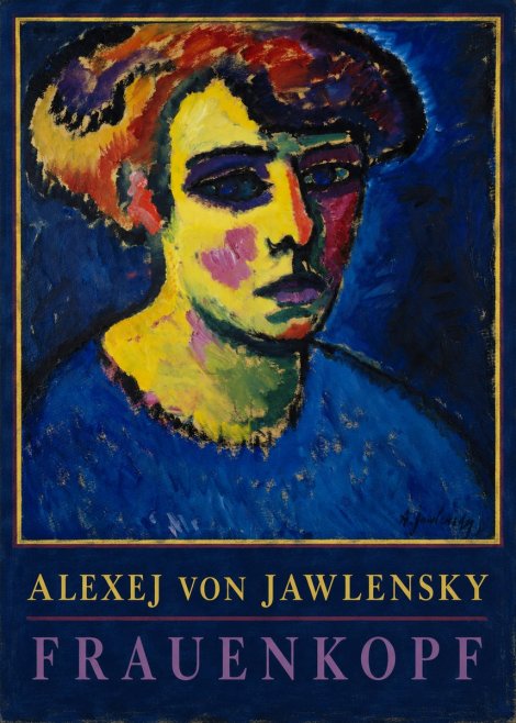 Alexej von Jawlensky Frauenkopf No1 - Poszter