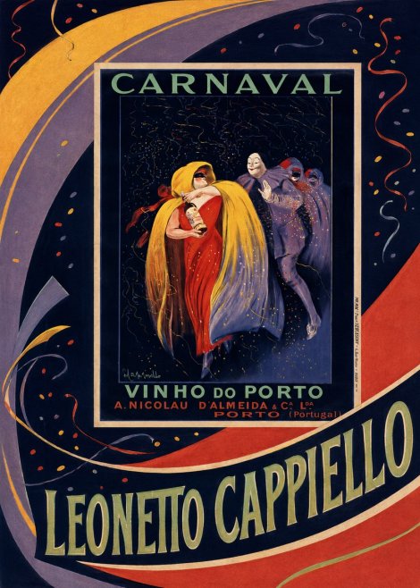 Leonetto Cappiello Carnaval - Vinho Do Porto No5 - Poszter