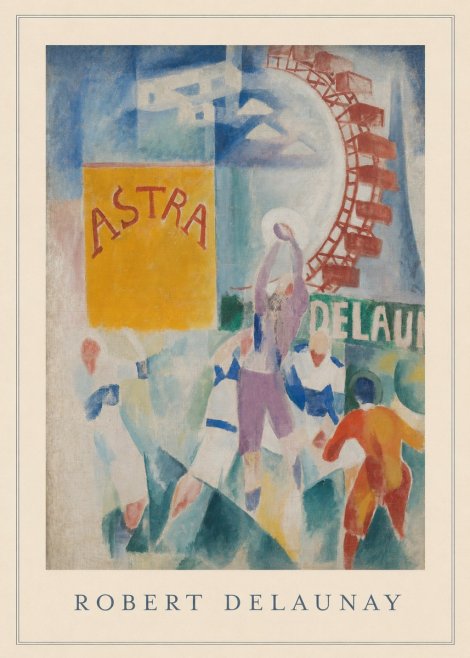 Robert Delaunay Poster for Astra No4 - Poszter