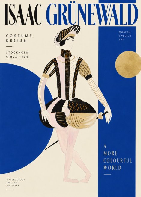 Isaac Grünewald Costume Study VI No4 - Poszter