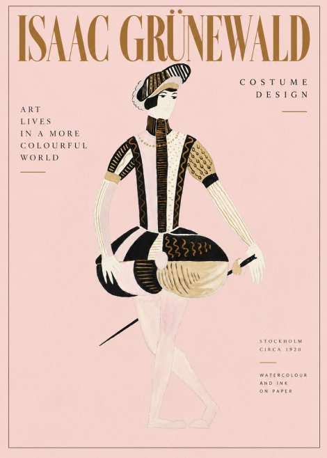 Isaac Grünewald Costume Study VI No6 - Poszter