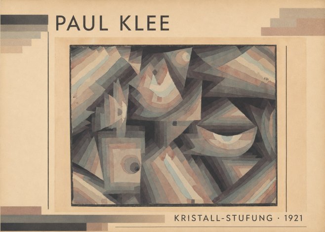 Paul Klee Kristall-stufung II No1 - Poszter