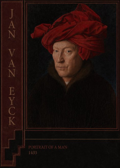 Jan van Eyck Portrait of a Man IV No2 - Poszter