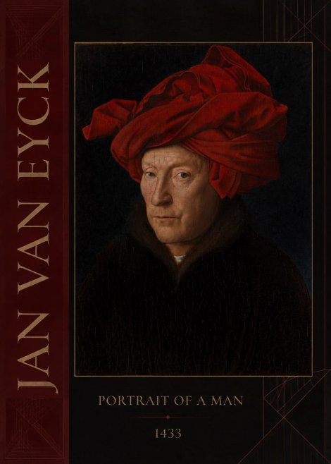 Jan van Eyck Portrait of a Man IV No4 - Poszter