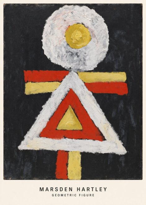 Marsden Hartley Geometric Figure No6 - Poszter