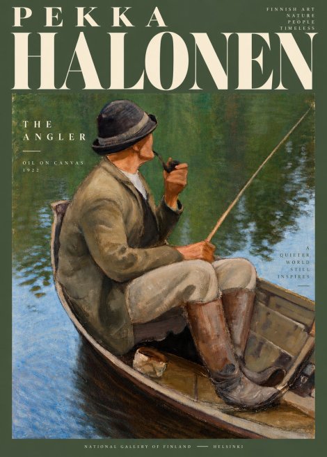 Pekka Halonen The Angler No2 - Poszter