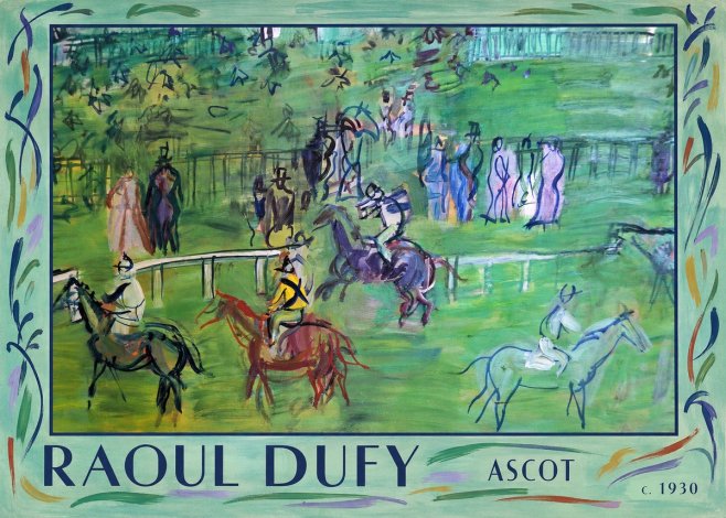Raoul Dufy Ascot No1 - Poszter